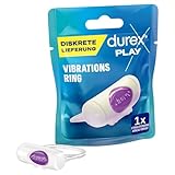 Durex Vibrations Ring - Angenehm weicher Penisvibratorring zur Stimulation im Intimbereich, 1 Stück (1er Pack)