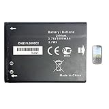 Aousavo CAB31L0000C1 ersatz akku Kompatibel mit ALCATEL One Touch 890, 890D, 891, 979 Alcatel CAB31L0000C2, CAB31L0001C1, CAB31L0004C1,OT813,OT2001