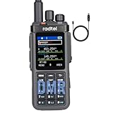 Radtel RT-6D DMR-Radio, 500.000 Kontakte, Dualband-Walkie-Talkie, Dual-Zeitschlitz, Zweiwegeradio, Stufe 1+2, Amateurfunk, 1024 Kanäle