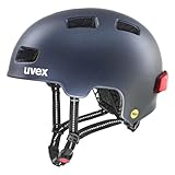 uvex Unisex-Adult City 4 MIPS Fahrradhelm, deep Space matt, 58-61 cm