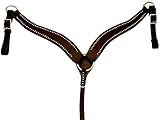 Thor Equine Vorderzeug Western mit Dots Cob/Full Dunkelbraun