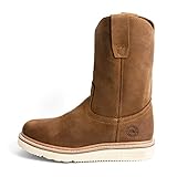 7L SIETE LEGUAS - Herren-Gummistiefel aus Leder, leicht und robust mit ölbeständiger Sohle, Stil 2222, Crazy Papaya, 48 EU
