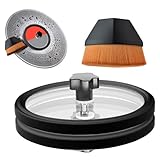 Record Clean Label Savers | Schallplatten-Reinigungsbürsten-Set – -Schutz-Reinigungswerkzeug für Studio, Zuhause, Wohnung, Geschäft, Sammlung