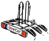 towcar TCB0003 Fahrradträger/Fahrradhalterung fürs Auto, für 3 Fahrräder