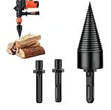 Festberg Bohrer Holzspalter Original - 5-tlg. Holzbohrer Set 2-6 mm, 1/4' Sechskantschaft für Bohrmaschinen, Für Holz/Metall/Kunststoff, CrV Stahl (1)