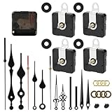 MXTIMWAN Quartz Clock Movement Replacement, Long and Short Shaft Clock Mechanism, Lautlos Uhrwerk Mechanismus, DIY Uhren Reparaturen Ersatzteilen, für Uhrwerk Ersatz Zubehör, Repair WallClock