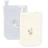 Little Dutch TE52144030 Waschlappen 2er Set Frottee - Forest Friends