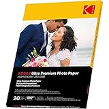 Kodak 9891175 Fotopapier, 280 g/m², glänzend, Format 13 x 18 cm, Tintenstrahldrucker