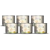 MjAMjAM – Premium Nassfutter für Katzen - natürlich lecker – Bio Hühnchen, 6er Pack (6 x 200g), getreidefrei mit extra viel Fleisch