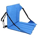 GkgWuxf Seat Bleacher Stadionstuhl | Sitzgruppenstuhl – Kissen für den Außenbereich, faltbar, für Fußballspiele, Baseball-Konzerte beim Camping, Reisen, Picknick, Kajak