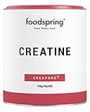 foodspring Creatine, reines Creatin Monohydrat für Muskelwachstum, Kraft und Ausdauer (Pulver)