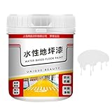 Teupyon Zementfarbe für Beton im Freien, schnell trocknende Anti-Rutsch-Beschichtung, 500 g, wasserdichte Betonfarbe, Garagentorfarbe, für professionelle Bauunternehmer, Straßen, Autobahnen