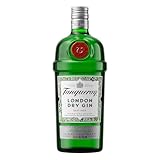 Tanqueray London Dry Gin | aromatischer Gin | 4-fach destilliert auf englischem Boden | 43,1% vol | 1000ml Einzelflasche