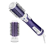 Rowenta CF9530 Rotierende Warmluftbürste Brush Activ Volume & Shine | Keramikbeschichtung | 3 Geschwindigkeitsstufen und Kaltstufe | Violett