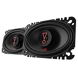 JBL Stage3 6427 2-Wege Auto Lautsprecher Set von Harman Kardon - 175 Watt ovale KFZ Autolautsprecher Boxen - groß 4' x 6' - 10 x 15 cm, Black