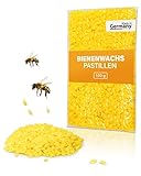 dakamilech 2013001 Bienenwachs - Wachspastillen - Pastillen aus Bienenwachs - Herstellung von Naturkosmetik - Naturwachs für Kerzen 100 g
