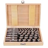 8 Stück Schlangenbohrer Set: Holzbohrer Set Lang Spiralbohrer Holz Balkenbohrer 210mm-230mm Holzschlangenbohrer für alle Holzarten Durchmesser 6/8/10/12/14/16/18/20 mm