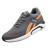Sneaker Herren Stoff Sportschuhe Casual Joggingschuhe Bequeme Walkingschuhe Leichte Freizeitschuhe Fashion Atmungsaktive Laufschuhe Schlüpfen Trainingsschuhe Tennisschuhe Mode Hallenschuhe 38-43