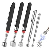 5 Stück Teleskop Magnet Edelstahl 1.5LB 3LB 10LB 15LB 20LB Magnetheber Telescoping Magnetic Pickup Tool Teleskopmagnet Teleskop Stabmagnet Stick Telescoping Magnet Teleskopstab Teleskop Magnetstab