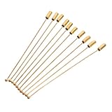 Lurrose 10St Brosche Anstecknadel Schmucknadel Schmuck Nadel Schmuck Basteln Aufhänger Weinverschluss Flaschenverschlüsse DIY-Schmuckfunde Stecknadel aus Metall Rostfreier Stahl Golden