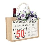 PaiTaiChan Personalisiertes Geschenk für Frauen zum 50 Geburtstagsgeschenk Oma Lustige und Besonders Ausgefallenes Schonend Behandeln Geschenk für Mutter Kollegin