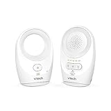 Vtech Digitales Audio-Babyphon DM1111 – DECT-Technologie, Geräuschpegelanzeige, Gürtelclip u. v. m. – Mit Eltern- und Babyeinheit