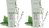Jean & Len Duschgel Grüner Tee & Thymian, pH-hautideal, wohltuend-würziges Duscherlebnis, angereichert mit Grüner Tee- und Thymian-Extrakt, veganes Duschgel, ohne Parabene & Silikone, 250 ml