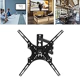 Tangxi TV-Wandhalterung, Vollbewegliche TV-Halterung, Schwenkbar, Neigbar, für 14-55-Zoll-Fernseher, Kompatibel mit VESA 400 X 400 Mm