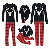Generisch Baby Kleidung Set Junge Fotoshooting Baby-Weihnachtsoutfit für Neugeborene, Mädchen Jungen, bedruckter Strampler, langärmeliger Body, Overall Hemd 86 Baby