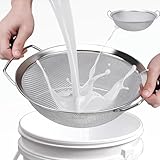 Feinmaschiger Filter, feinmaschiger Farbsieb | Filterwerkzeug für 60 Maschen Farbeimer - Emulsions-Honigsieb, Filterwerkzeug für Farbeimer, Siebe