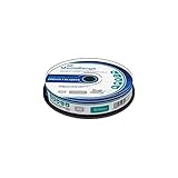 MediaRange DVD+R Double Layer 8.5GB|240min 8-fache Schreibgeschwindigkeit, vollflächig bedruckbar (Tintenstrahldrucker), 10er Pack, MR468