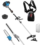 95200 Güde 4 in 1 Gartenpflegeset Multifunktion Heckenschere Sense Trimmer GPS 1001