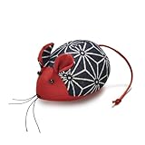 Prym 611324 for Kids'' Maus-Nadelkissen, Baumwolle, Red, 1 Stück (1er Pack)