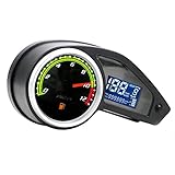 Lcd-Bildschirm Motorrad Drehzahl Digitalanzeige Kilometerzähler Tachometer Hintergrundbeleuchtung Motorradteile