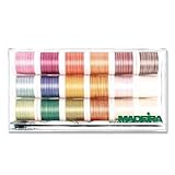 Madeira 8035 Klare Box: Cotona No.50: 18 x 200m: Spulen, Baumwolle, One Size, 3600 meter