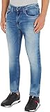 Tommy Jeans AUSTIN SLIM TAPERED WLBS Jeanshosen Herren, Blau (Wilson Light Blue Stretch), 32W / 32L