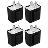 UPKOCH 4 Stück Einstellbares Motorrad Blinker Modul Zuverlässiges Flasher Relay Motorrad Zubehör für Stabile Blinkfrequenz und Sichere Signalgebung