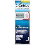 Clearblue Digitaler Schwangerschaftstest Früherkennung – klare Ergebnisse in Worten – bis zu 6 Tage früher – verbessertes Format ohne Plastik