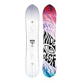 Nidecker Alpha – Freeride All-Mountain Snowboard mit 3D Nose, stabil und surfy - Größe 148