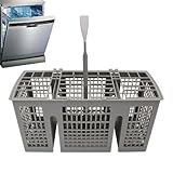 Besteckkorb für Spülmaschine, Korb für Spülmaschine, Utensilienhalter für alle Spülmaschinen, universeller Ersatz für die meisten Spülmaschinen, 220 x 90 x 115 mm