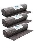 3 Rollen Handelskönig Malerabdeckvlies 50 m² 180 g/m² Vlies Bodenvlies Renoviervlies Abdeckvlies Malervlies Schutzvlies