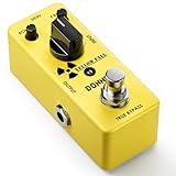 Donner Delay Pedal, Yellow Case Analogue Delay Guitar Effect Pedal Vintage Delay True Bypass