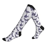 Herren Damen Wander Socken Lila Tintenfisch Schmetterling Kariert Arbeits Socken Retro Socken Lustige Sport Socken Für Unisex Autumn Frühling