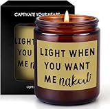 Duftkerze für Männer und Frauen, frisch verheiratet, Verlobung, Hochzeit, Brautpaar, Brautpaar, Ihn, Geschenke, niedliches Zubehör, lustige Gegenstände, einzigartige, coole Sachen, die alles haben