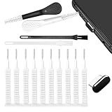 Reinigungsset für Mobiltelefone – Telefon-Lautsprecherreiniger | 15-teiliges Bürsten-Set mit Ladeanschluss, elektronisches Staubentfernungswerkzeug, Reiniger