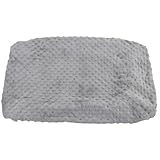 DOITOOL Wickelunterlage Bezug aus Polyester Atmungsaktive Wickelauflage Waschbarer Wickeltischbezug in Grau Wiederverwendbar für Sauberen Windelwechsel