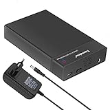 Tccmebius TCC-S863-DE USB 3.0 zu SATA Externe Festplattengehäuse zum 2.5 3.5 Zoll SATA Festplatte und SATA SSD(Maximale 20TB), Unterstützen UASP, Automatische Schlaffunktion, Werkzeuglose Installation