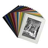 Rahmendesign24 Passepartout nach Maß, 19 Farben - Einleger, Einlegeblatt, Einlegekarton (30x40)