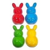 BUSDUGA 4116 4er Set Sandform/Osternest Hase, 15x25,5x7 cm, 4 Farben, Ostergeschenk