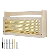 CPROSP Zeitschriftenständer Holz 44*24*10 cm, Zeitungshalter Wandregal, , Magazinhalter, Wandorganizer für Eingangsbereich, Wohnzimmer, Wartezimmer, Kinderzimmer, Büro